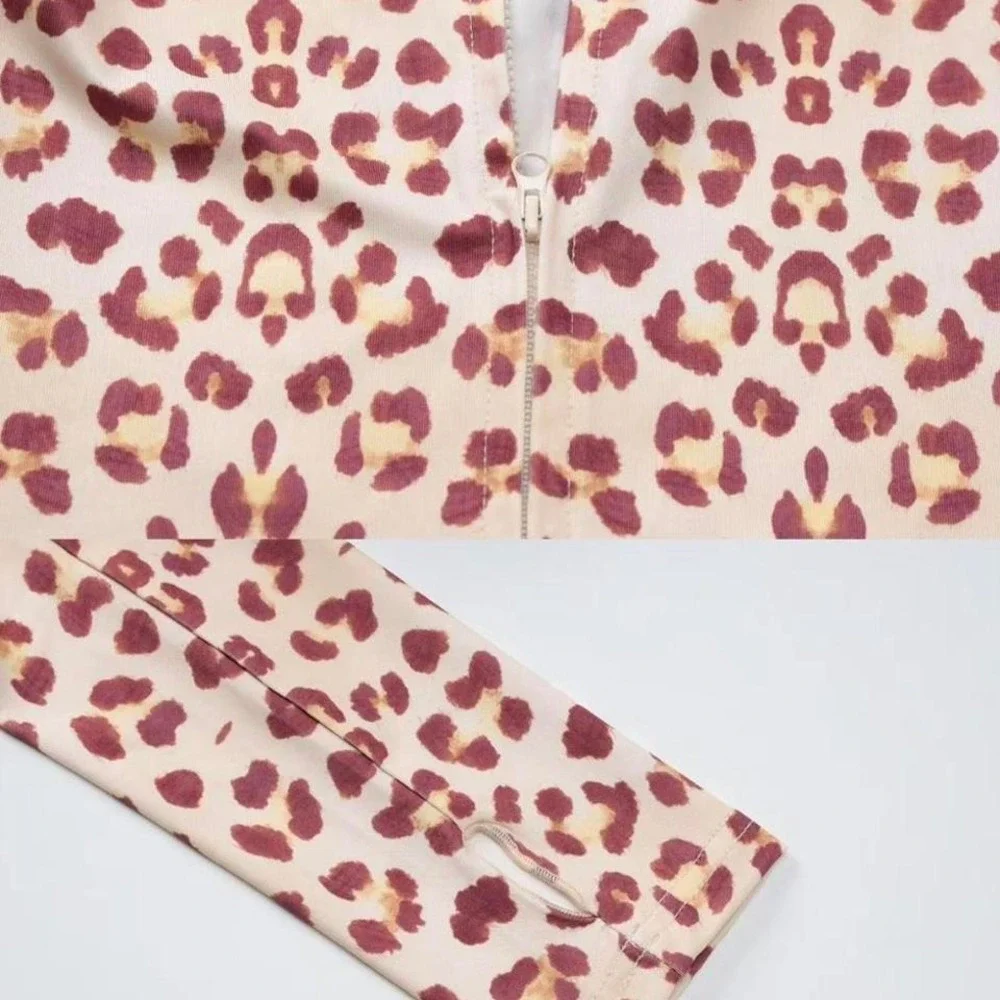 I.AM.GIA  leopard print two‎ piece set